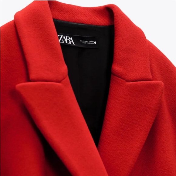 NWT ZARA WOOL BLEND MENSWEAR COAT - Picture 8 of 14